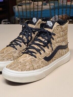 Vans SK8 Hi Snakeskin casual skateboard sneakers size 7 1/2